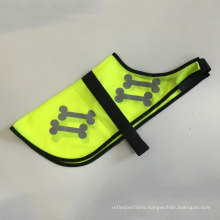 Safety pet collars cute reflective vest for dog or cat with bones